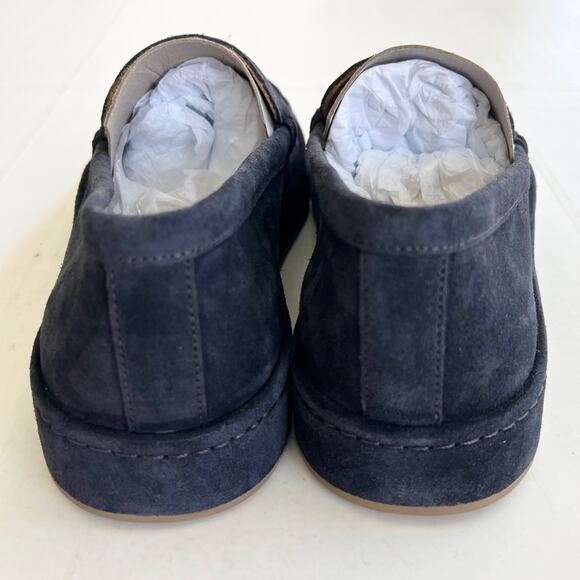 New ALLEN EDMONDS Brody Slip-on Sneaker Navy Suede Loafers Men\'s SIZE 9 main image 11